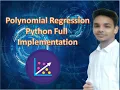 Polynomial Regression Implementation Machine Learning Data Science