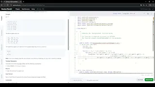 Hackerrank - 2D Array