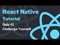 React Native Tutorial - Quiz