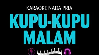 KARAOKE KUPU KUPU MALAM || NADA PRIA