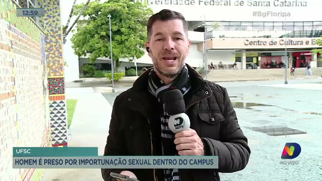 UFSC: homem é preso por importunação sexual dentro do campus