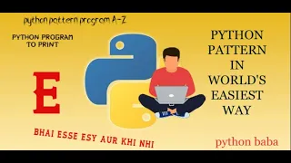 python pattern program to print star in E shape