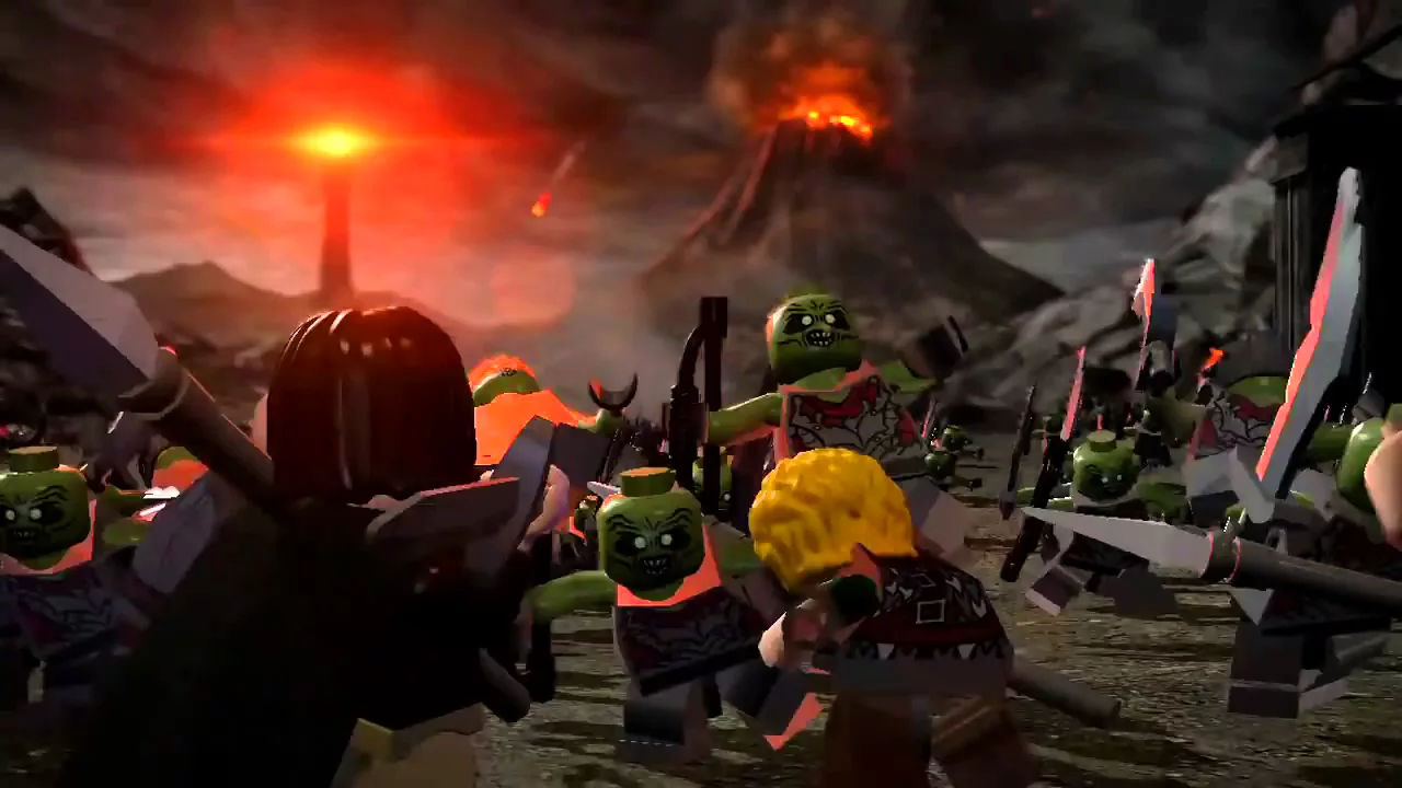 LEGO Lord of the Rings - All Cutscenes. 