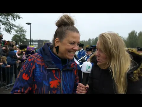 Video Terugblik op de Sinterklaasintocht in Biddinghuizen van 2024, met aankomst per boot en de tocht door het dorp.