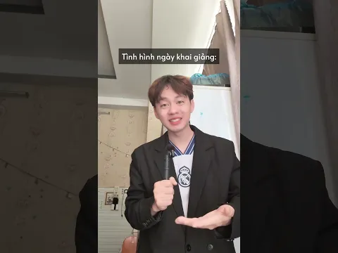 Tình hình ngày khai giảng