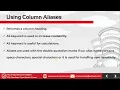 3 9 Retrieving Data Using Column Aliases