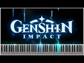 Lagu Silent Starry Night (Genshin Impact) 【 PIANO TUTORIAL 】