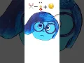 Sadness from Inside out !  #art #emojimix #emoji#joy#sadness#insideout#insideout2#art