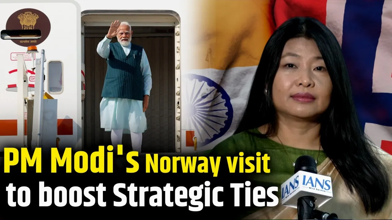 PM Modi's Norway Visit Boosts India-Norway Ties, Trade & Green Tech Cooperation
