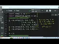 Week 5 Lecture 22 Tutorial Session - 4 Python implementation of Jacobi Method