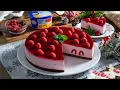 Lagu Cheesecake fara coacere cu zmeura | Reteta festiva perfecta pentru Craciun