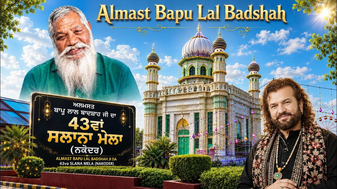 43th Mela Almast Bapu Lal Badshah Ji Nakodar 2026 | Full vlog of mela Baba Lal Badshah ji #trending