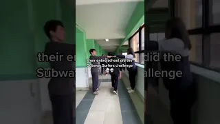 their entire school did the Subway Surfers challenge