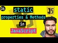 Static Properties and Methods in JavaScript