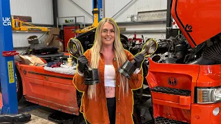 SERIOUS ENGINE PROBLEM - ENGINE REBUILD FakeTruckDriver