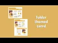 Lagu folder themed carrd | quick tutorial