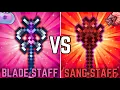 Blade Staff VS Sanguine Staff Terraria