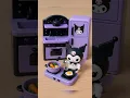 Kuromi kitchen 💜🖤 #sanrio #kuromi #kawaii #cute