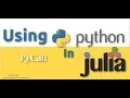 Using Python Packages in Julia