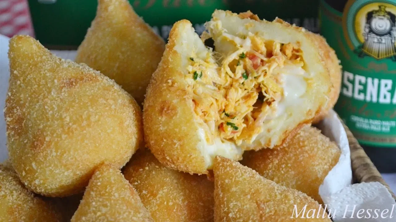 RECEITA DE COXINHA DE BATATA MALLU HESSEL