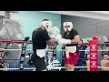 DAVID BENAVIDEZ SPARRING RAUL SALOMON LOOKING SHARP SPARRING 12 ROUNDS AGAINST 3 DIFFERENT GUYS