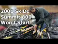 FIXED Why are these 2001 SkiDoo Summit 800 so hard to start