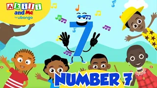 All About Number 7 Sing Along Akili Me Kidssongs Countingforkids 