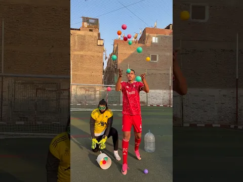 تحدي الكرات الملونه مع فان دايك واليسون هتتصدم 😳🔥