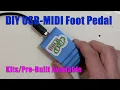 MidiFoot - Single Button MIDI Controller Build