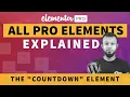 Countdown Widget Tutorial Elementor Pro Tutorial