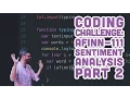 Coding Challenge AFINN-111 Sentiment Analysis - Part 2