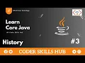 Core Java History Java History Learn Java Course Coder Skills Hub