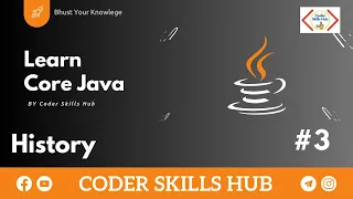 Core Java History Java History Learn Java Course Coder Skills Hub