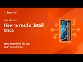 MainView for DB2 - How to read a detail trace