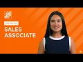 The Home Depot Sales Associate Job Overview