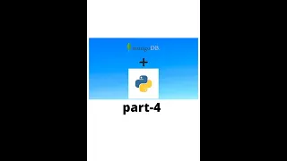 mongoDB with python part 4 MongoDB Python