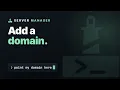 Attach a Domain with Free HTTPS Caddy Server Manager