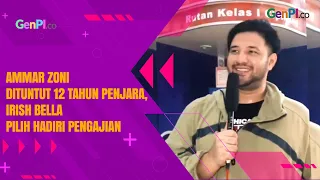 Ammar Zoni Dituntut 12 Tahun Penjara, Irish Bella Pilih Hadiri Pengajian