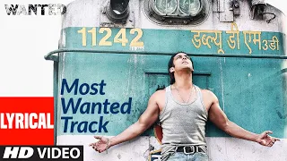 lyrical most wanted track wanted prabhu deva salman khan sajid wajid
