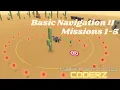 Basic Navigation II missions 1-5 in Cyber Robotics 101