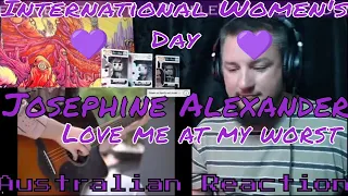 Download Josephine Alexander - Love me at my worst (cover)(Aussie reaction) MP3
