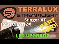 Streamlight Stinger XT Restoration Part 2 LightStar Terralux LED Upgrade Installation