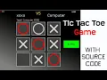 Tic Tac Toe Game Java Swing