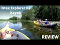 Intex Explorer K2 Portable Inflatable Kayak 2 Person