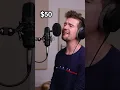 Download Lagu $50 vs. $500 Microphone #shorts #microphone #cover #singer