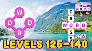 Crossword Jam Levels 125 - 140 Answers