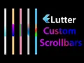 Flutter Tutorial - Create Custom Scrollbars Draggable Scrollbar