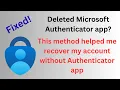 How to Recover Authenticator App without Phone Effective Working Fix