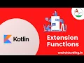 Kotlin Extension Function Tutorial Added Subtitles android coding