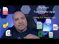 Python Text Finder App - Part 4